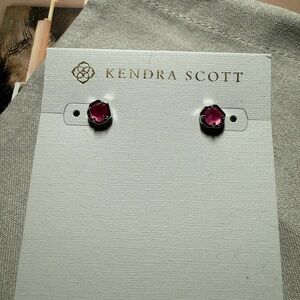 Kendra Scott Nola Azalea Illusion Silver Stud Earrings
